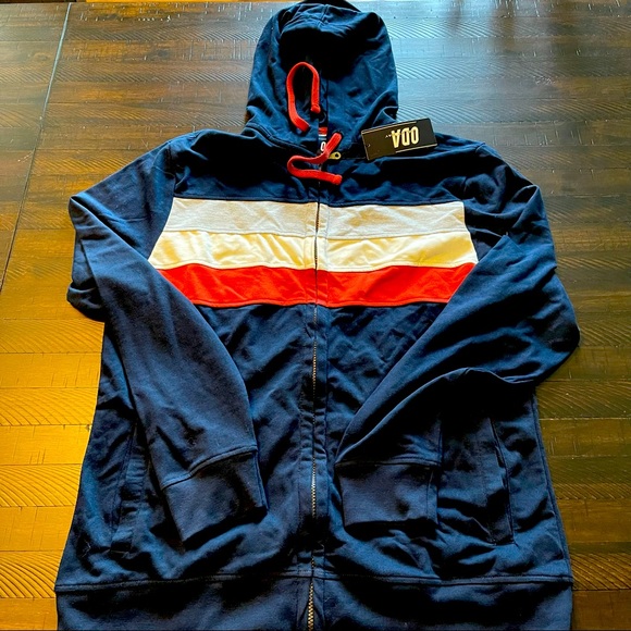 Other - Lightweight Jersey Zip Hoodie